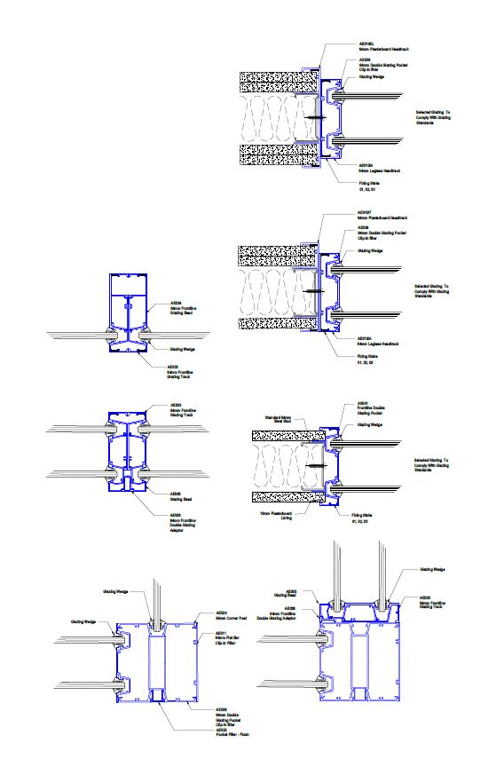 F64-06 Double Glazing Plan Details